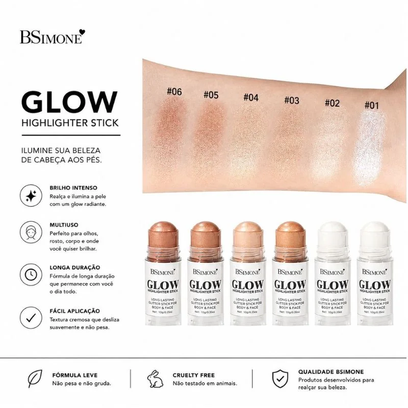 Glow Highlighter Stick BSIMONE